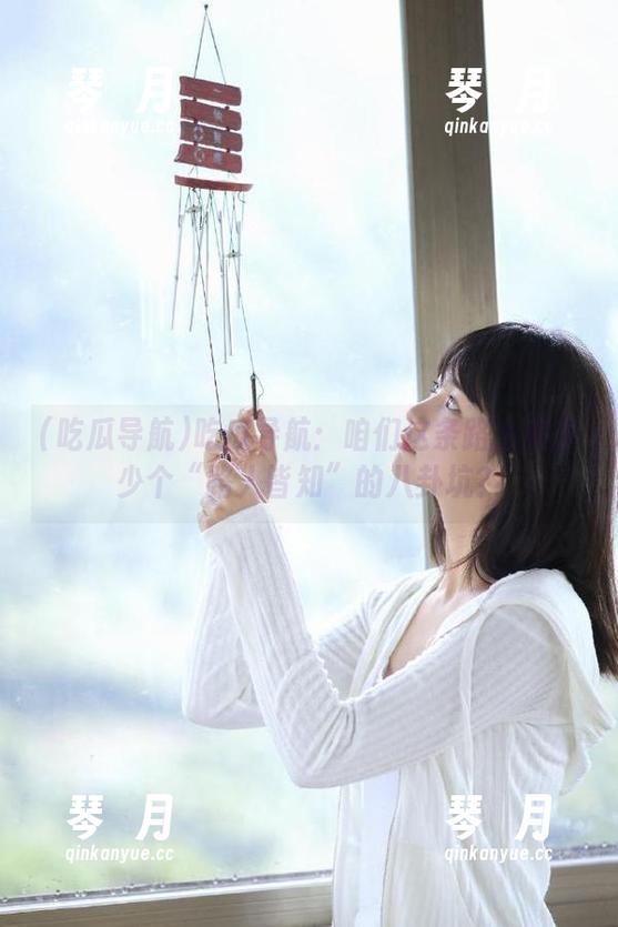 吃瓜导航：咱们这条路上有多少个“路人皆知”的八卦坑？